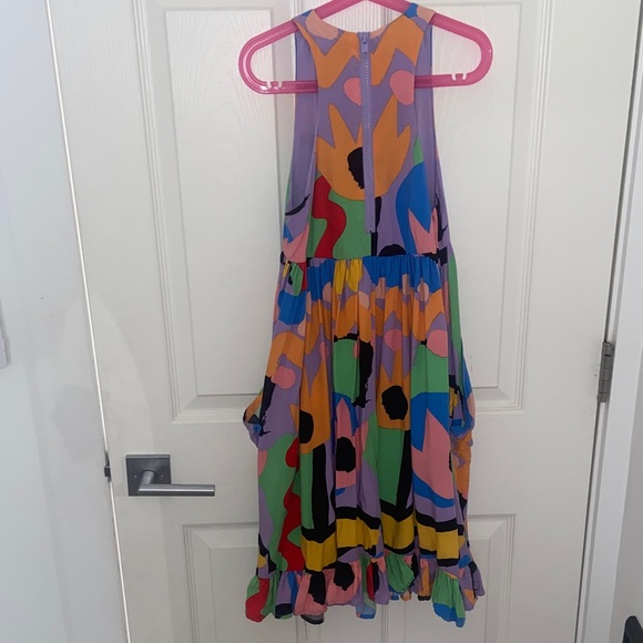 Stella McCartney Kids Multicolor Abstract Dress - Picture 2 of 4